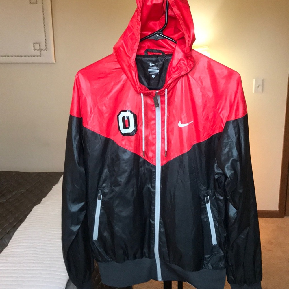 Nike Windbreaker Ohio State University Womens L